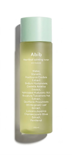 Abib Heartleaf Calming Toner