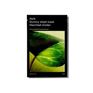 Abib Heartleaf Gummy Sheet Mask