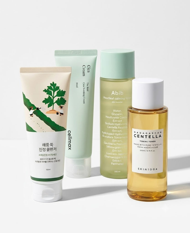 The Glass skin starter pack - Sensitive skin