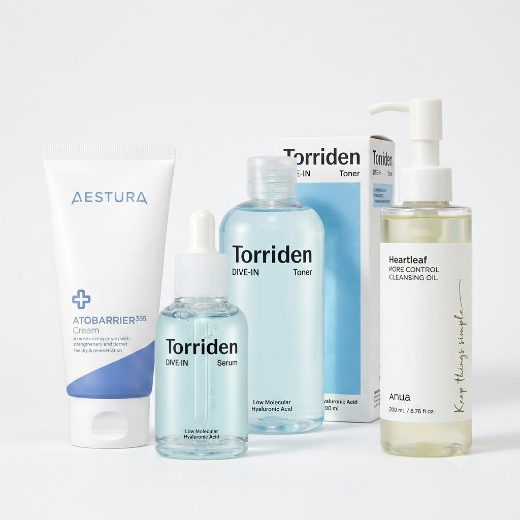 The Glass skin starter pack - Dry skin