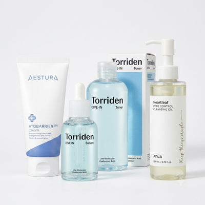 The Glass skin starter pack - Dry skin