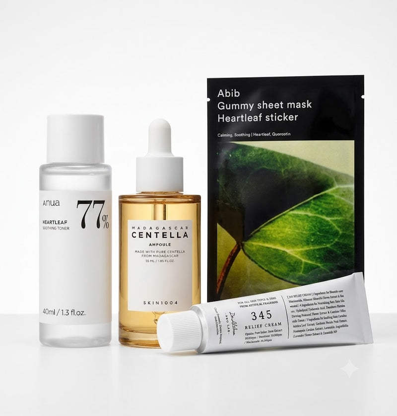 Glass skin routine - Redness